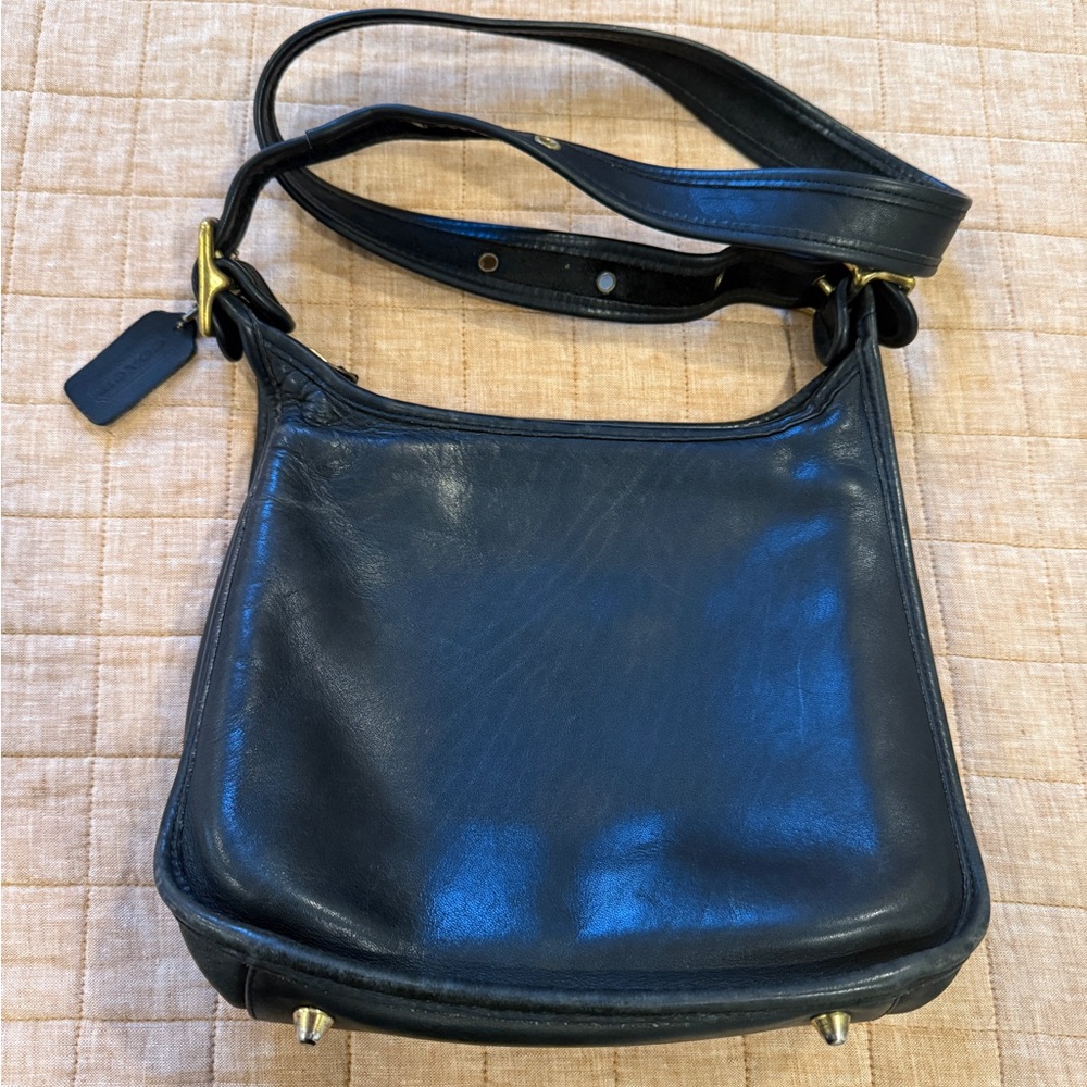 Coach Janice Legacy Vintage 90s crossbody Bag black